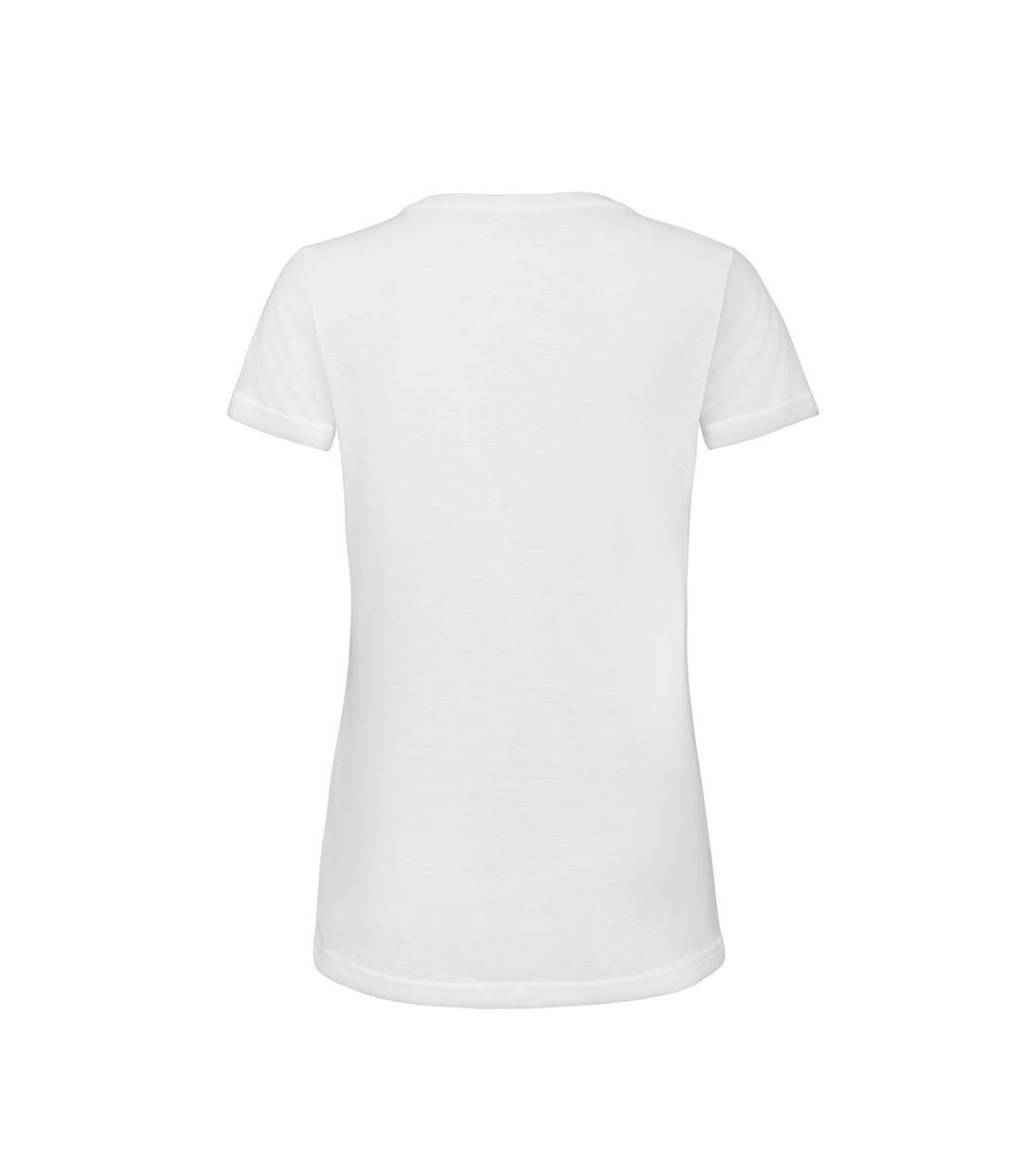 T-shirt femme blanc B&C-2