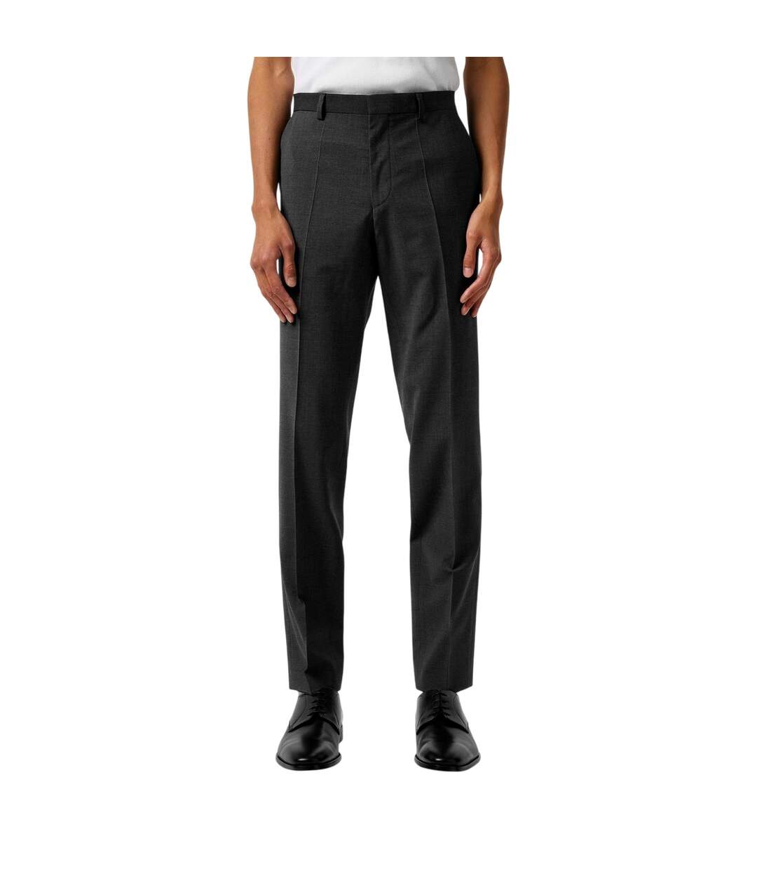 Pantalon De Costume Commerce Hesten Homme Bleu Hugo-3