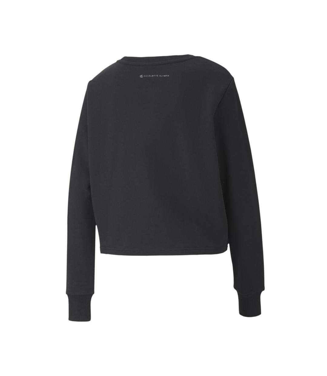 Sweat noir femme puma x co crew - s-2