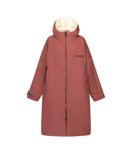 Peignoir À Langer Imperméable Motif/style Bord De Mer Adulte Marron Rouge Regatta