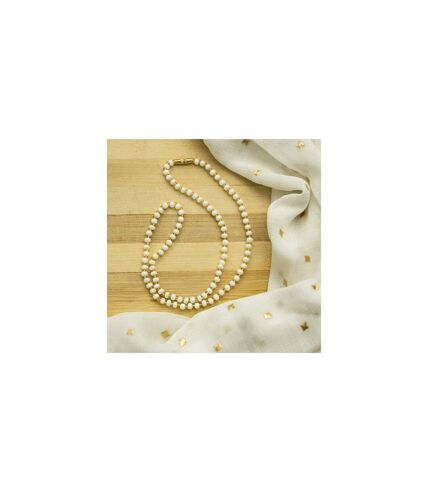 Elegant Small White Gold Pearl Unisex 16 Inches Freshwater Pearl Choker Necklace
