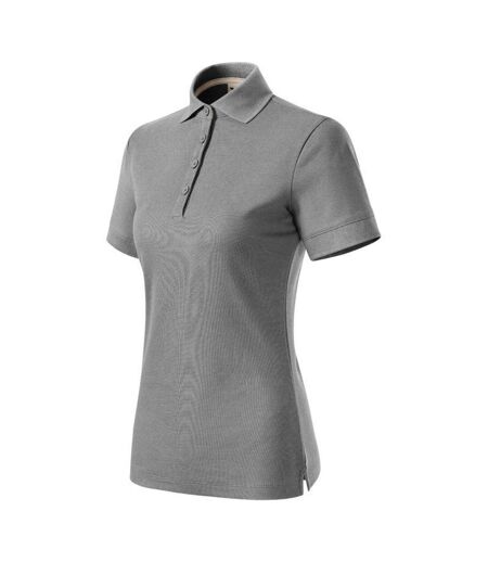 Polo Prime Femme Gris Argenté Malfini