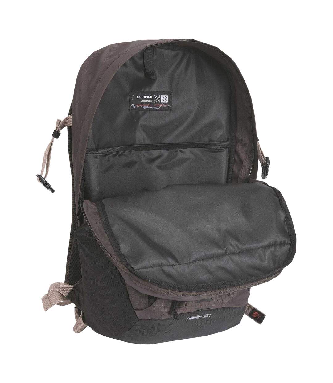 Sac À Dos Motif/style Logo Taille Unique Marron Karrimor-4