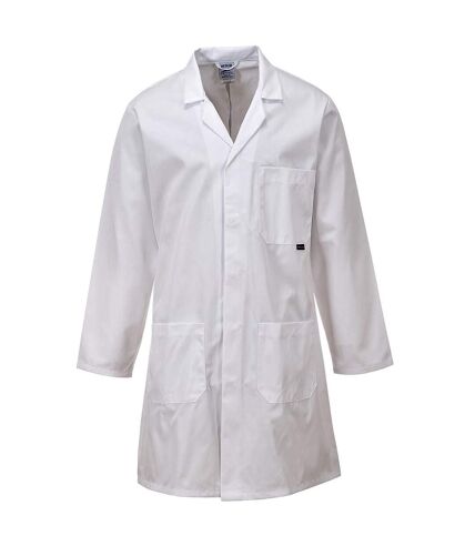 Portwest Mens Workwear Coat (White) - UTPW1333