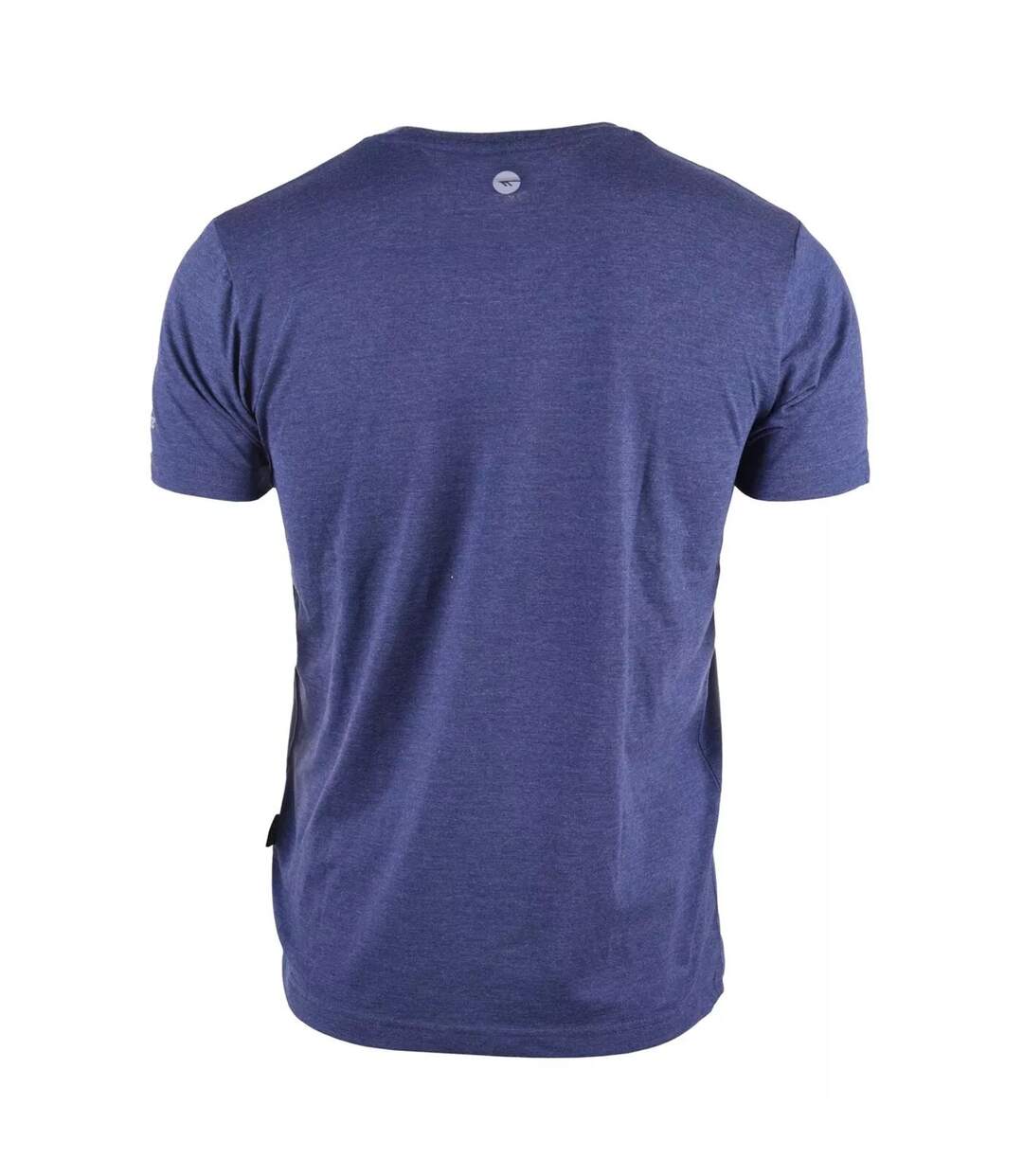 T-shirt Manches Courtes Puro Homme Bleu Marine Chiné Hi-Tec-2