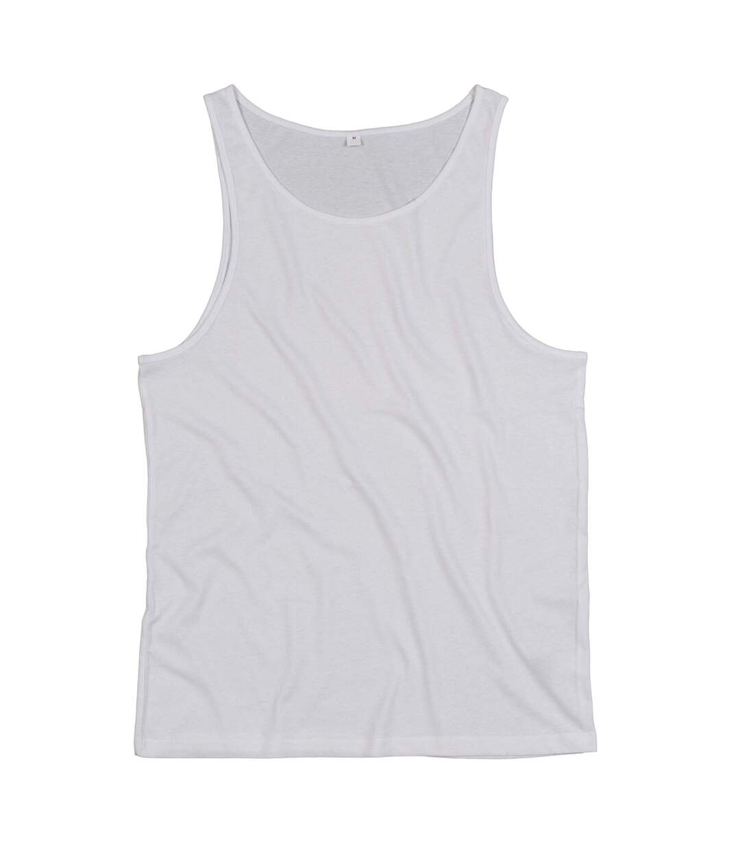 Mens drop arm holes tank top white Mantis