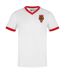 Mens United Wembley 1958 Crest T-shirt White Fan Originals-2