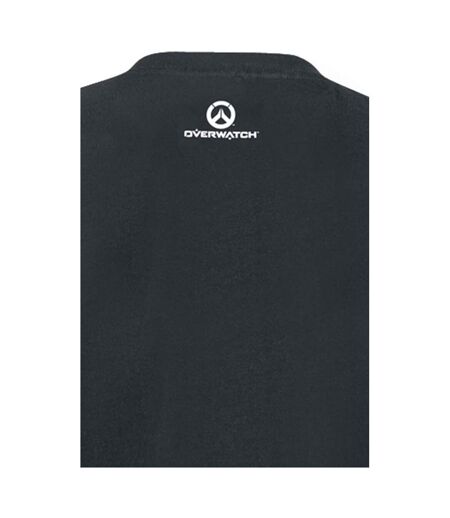 T-shirt Motif/style Symbole Homme Noir Blanc Jaune Overwatch