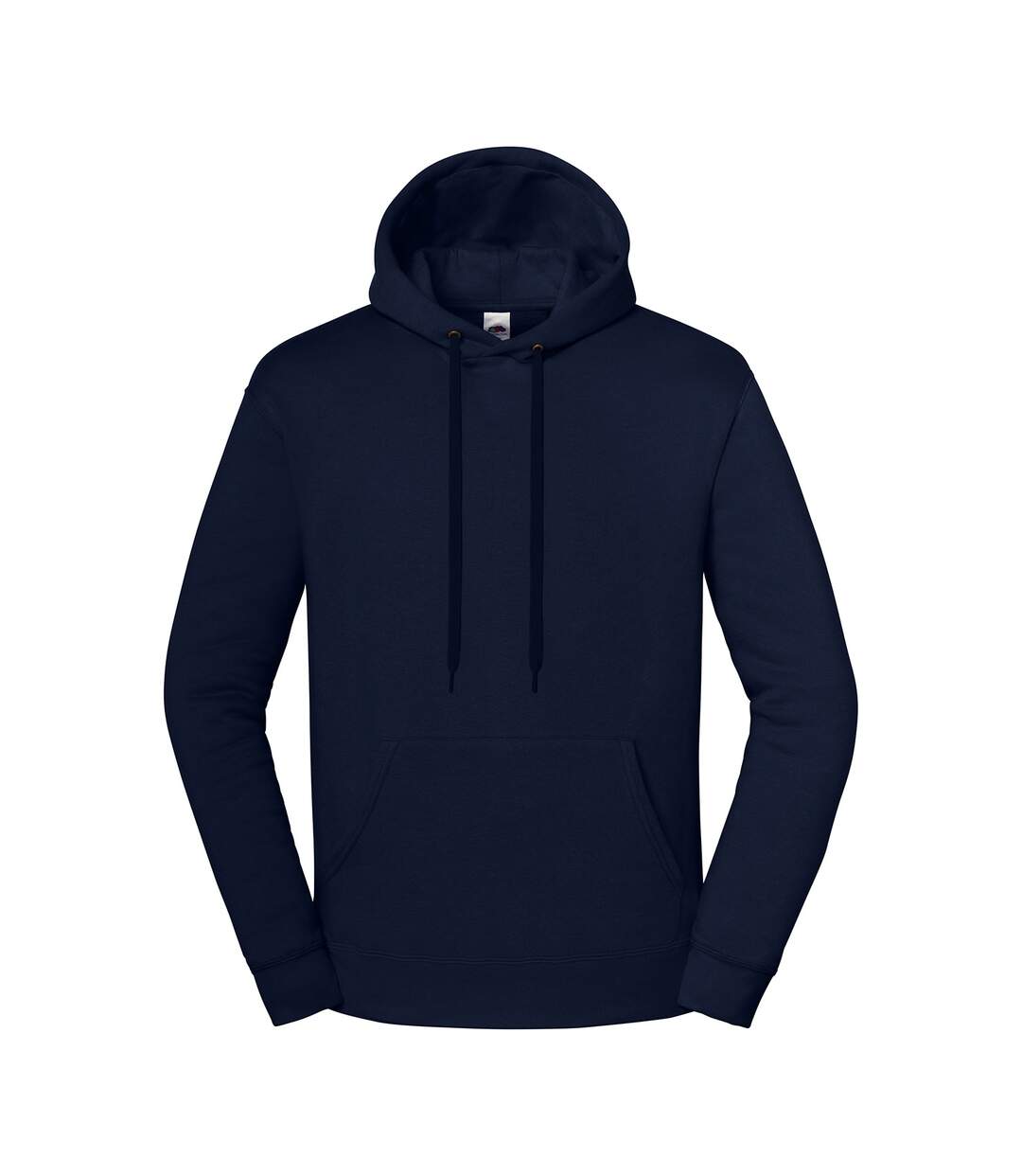 Unisex Adult Iconic Premium Hoodie Deep Navy Fruit Of The Loom-1