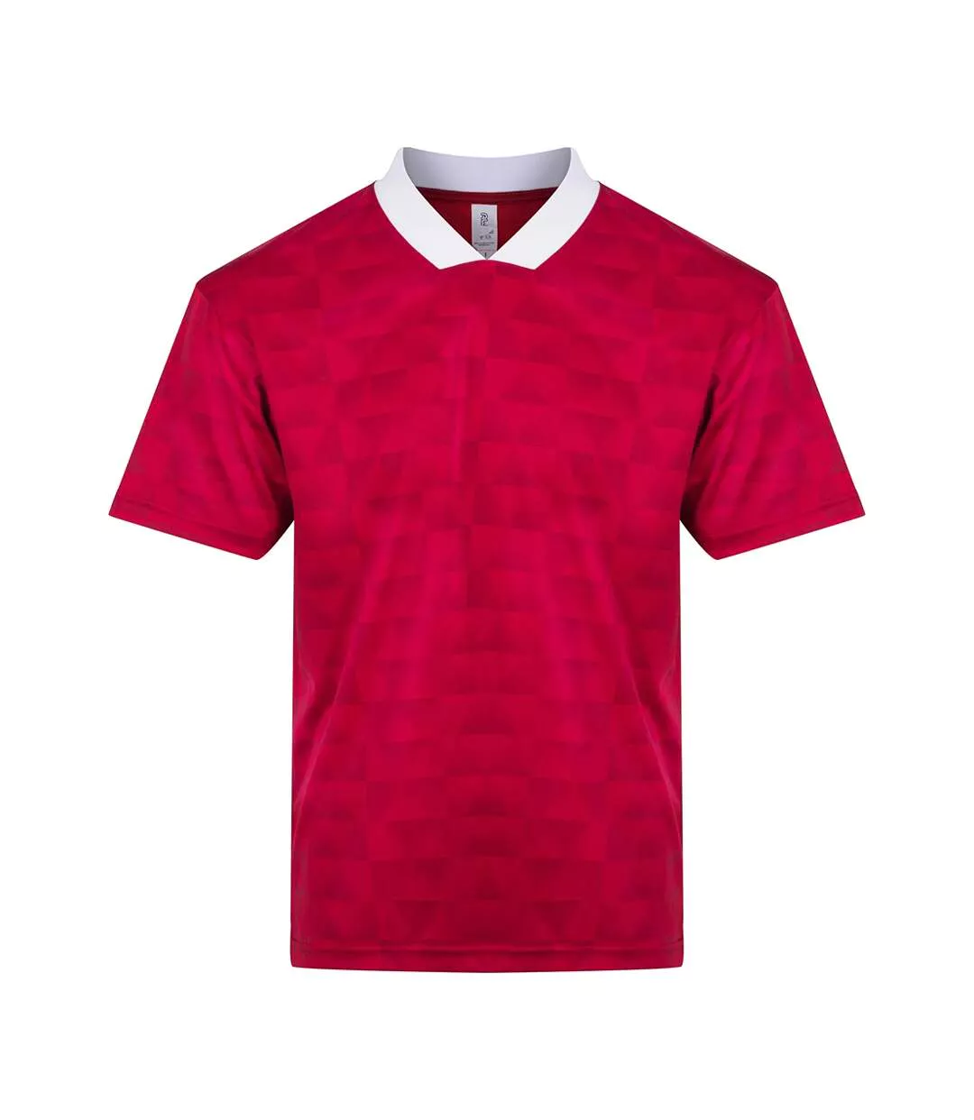 Mens Retro Sports Jersey Red White Just Cool-1