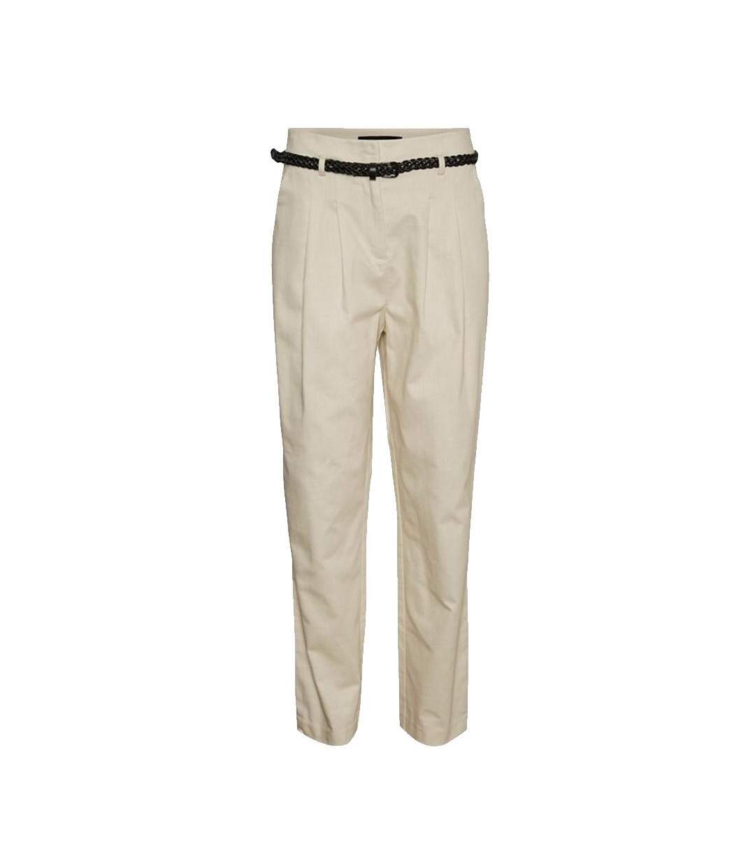 Pantalon Écru Femme Vero Moda Katie - 40-1
