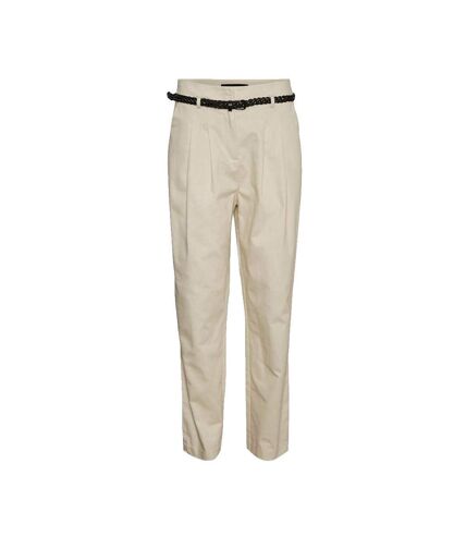 Pantalon Écru Femme Vero Moda Katie - 36