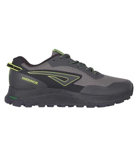 Baskets Course À Pied Tempo Trail Homme Gris Vert Clair Karrimor