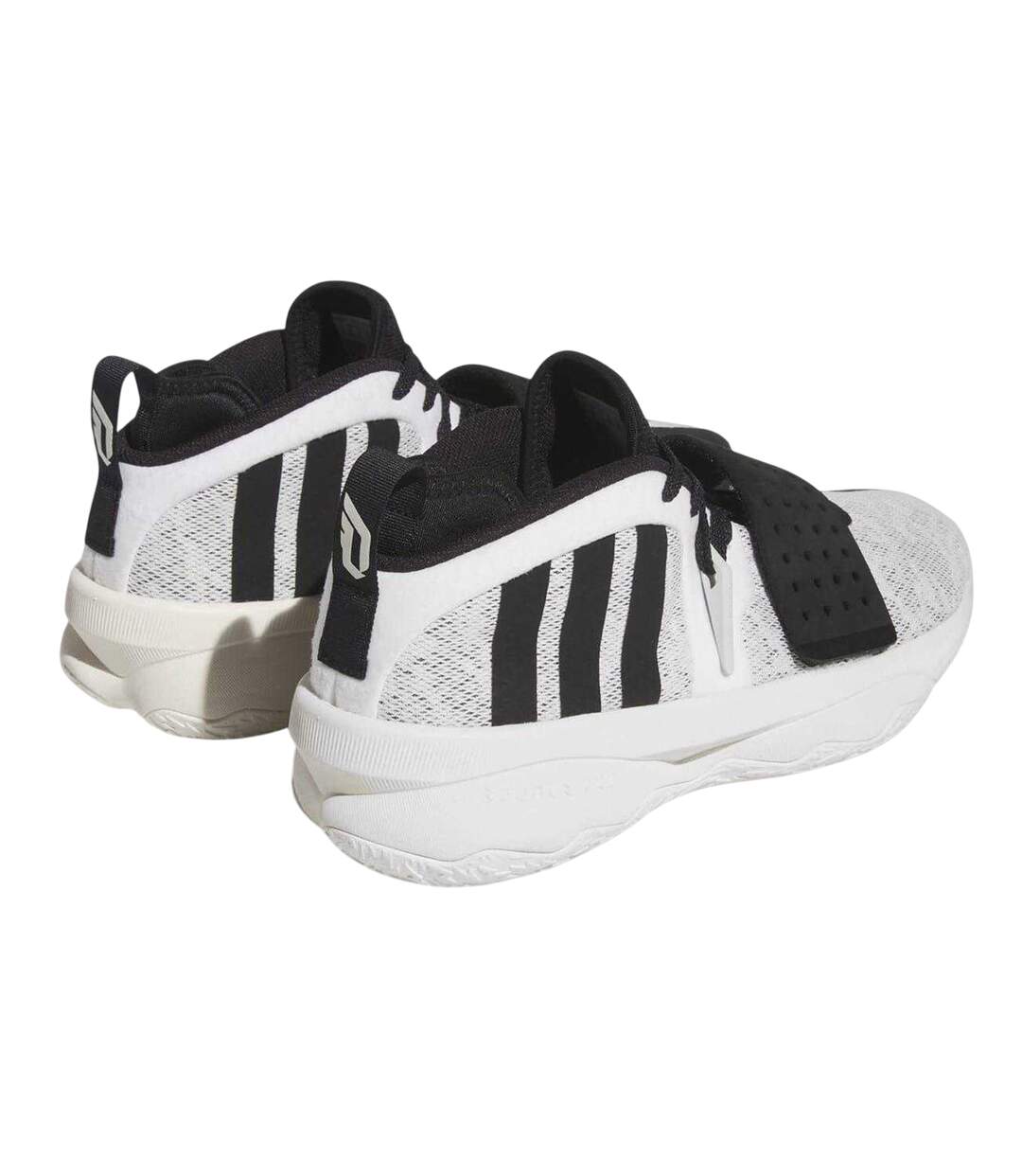 Chaussures De Basket Dame Exply Homme Blanc Noir Adidas-2