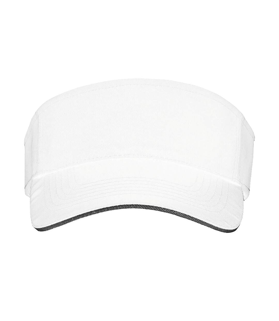 Casquette visière adulte unisexe blanc/noir SOLS-3