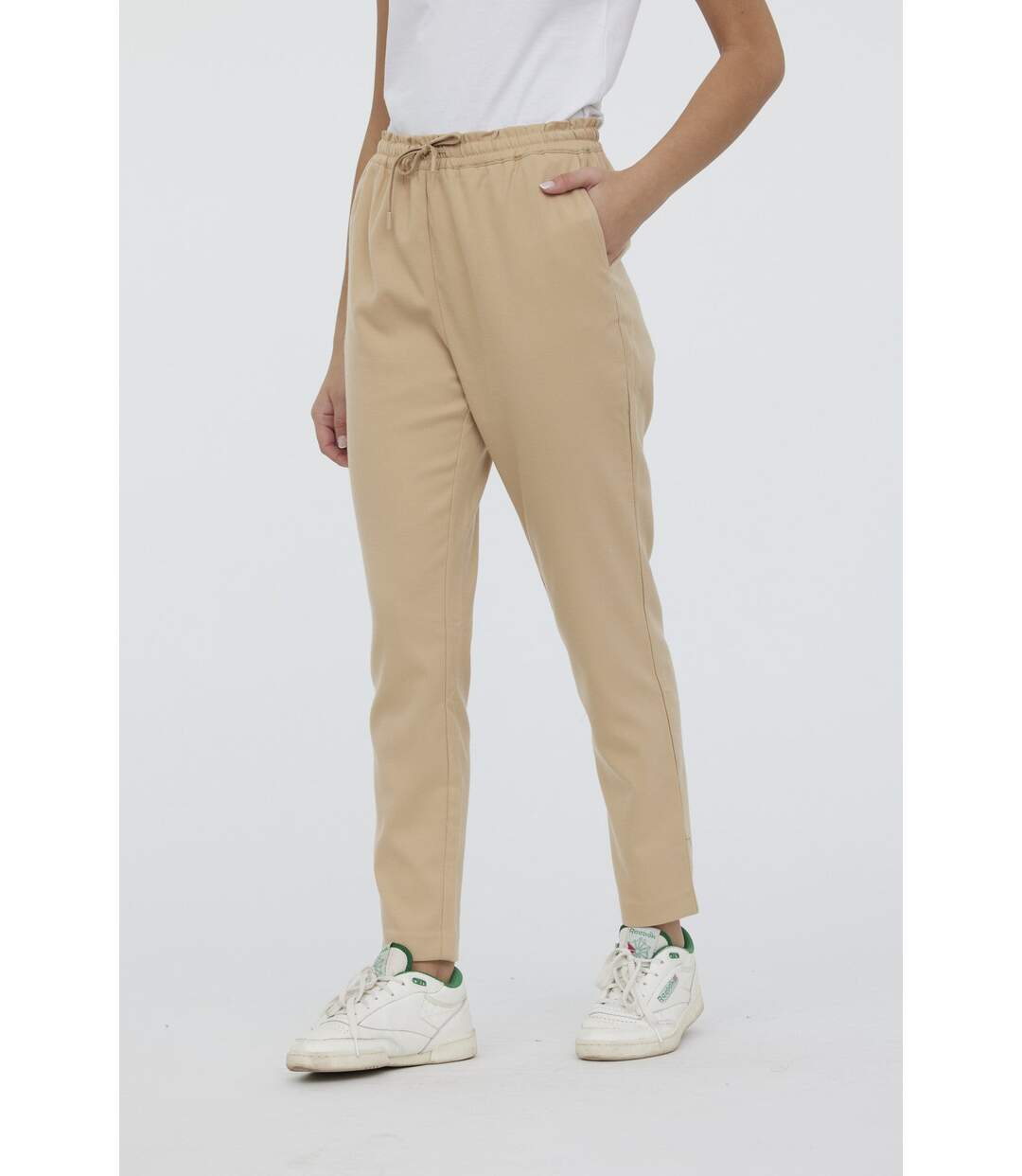 Pantalon GURI Vert bouteille-3