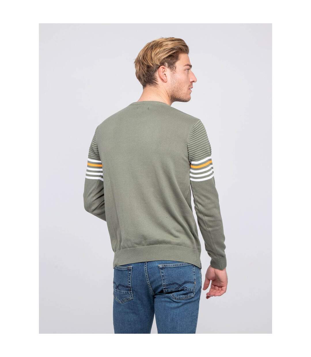 Pull fin col rond coton ALTO-2