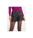 Short simili cuir taille haute XATINA - Dona X Lisa