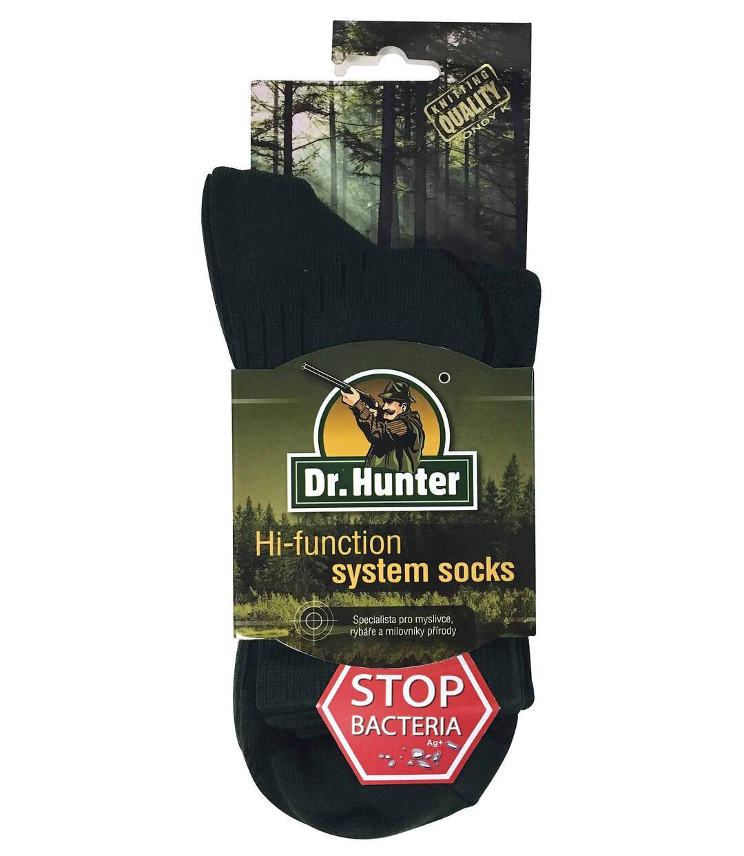 2 Pk Mens Hiking Socks with Silver Technology-2