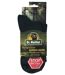 2 Pk Mens Hiking Socks with Silver Technology