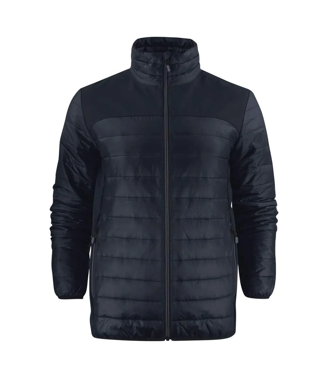 Doudoune Matelassée Expedition Homme Bleu Marine Foncé Printer-1