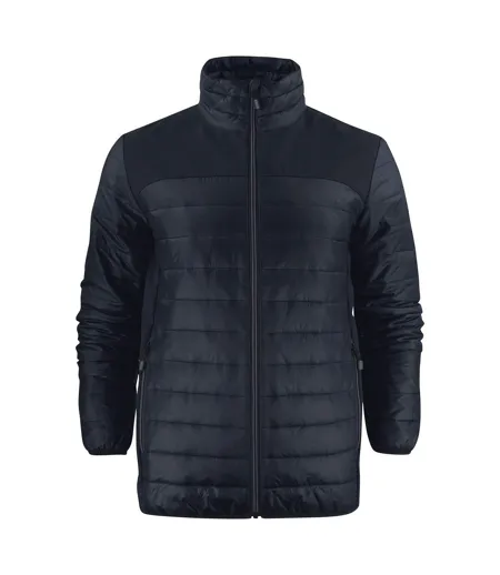 Doudoune Matelassée Expedition Homme Bleu Marine Foncé Printer