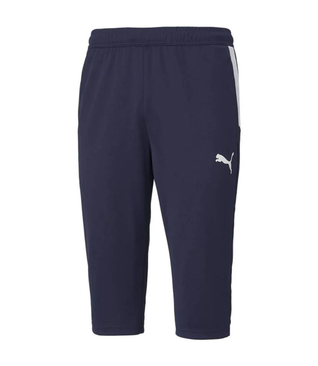 Pantacourt Teamliga Homme Bleu Marine Puma-1