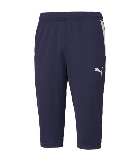 Pantacourt Teamliga Homme Bleu Marine Puma