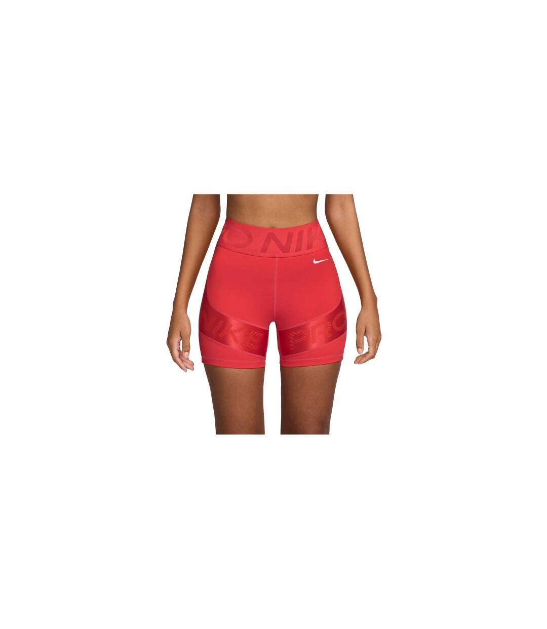 Short De Compression Pro Femme Rouge Cramoisi Nike-1