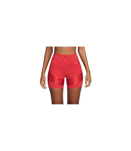 Short De Compression Pro Femme Rouge Cramoisi Nike