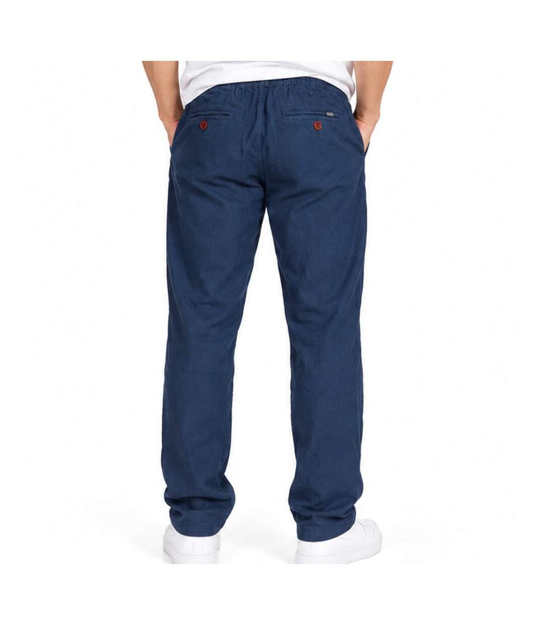 Pantalon fluide bleu homme rms26 lin-2