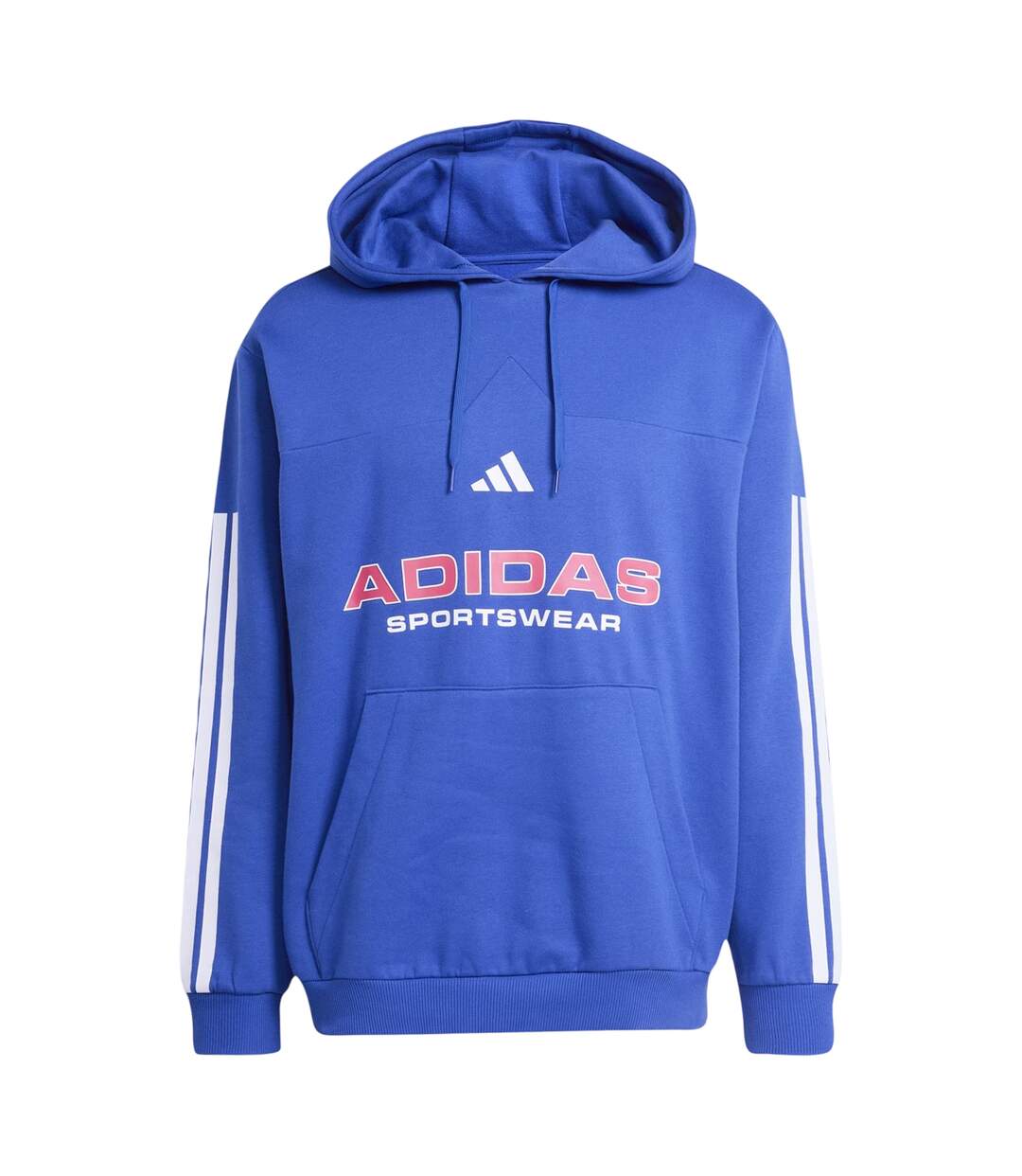 Sweat À Capuche Sport Motif/style À Rayures House Of Tiro Nations Pack Adulte Bleu Clair Blanc Adidas-2