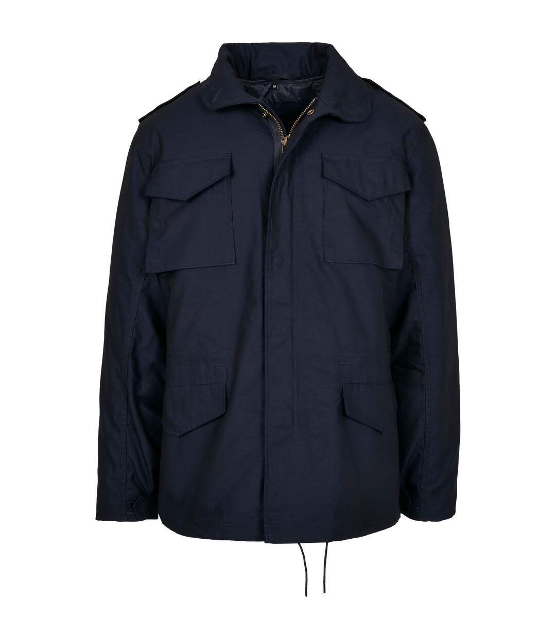 Veste De Campagne M-65 Homme Bleu Marine Build Your Brand-1