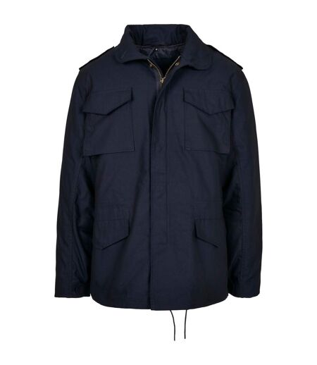Veste De Campagne M-65 Homme Bleu Marine Build Your Brand