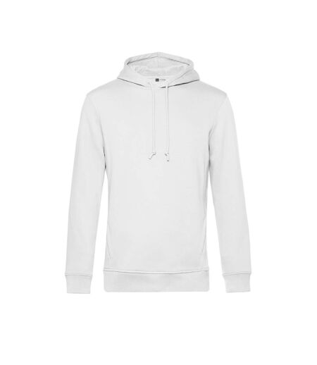 Sweat à capuche homme blanc B&C