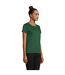 T-shirt Pioneer Femme Vert Bouteille SOLS-3