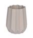 Vase Déco en Céramique Origami 15cm Taupe-1
