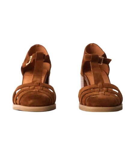 Sandales à Talon Cuir Emilie Karston Brigitte