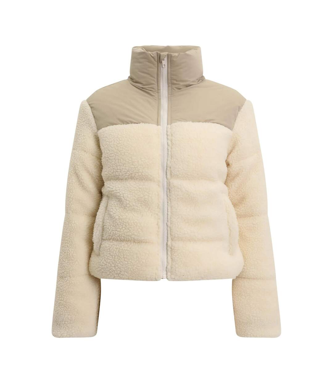 Doudoune Matelassée Femme Beige Sable Urban Classics-1