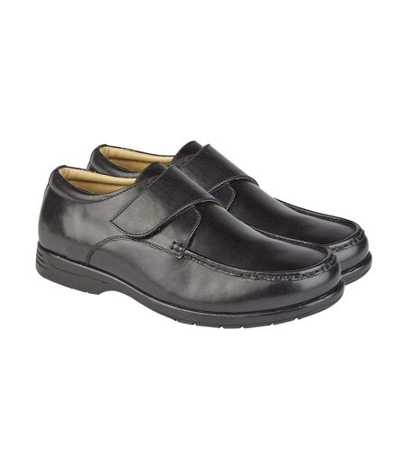 Chaussures Décontracté Extra Large Homme Noir Roamers