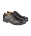 Chaussures Décontracté Extra Large Homme Noir Roamers-3