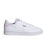 Womens/ladies Urban Court Shoes White Pink Adidas-1