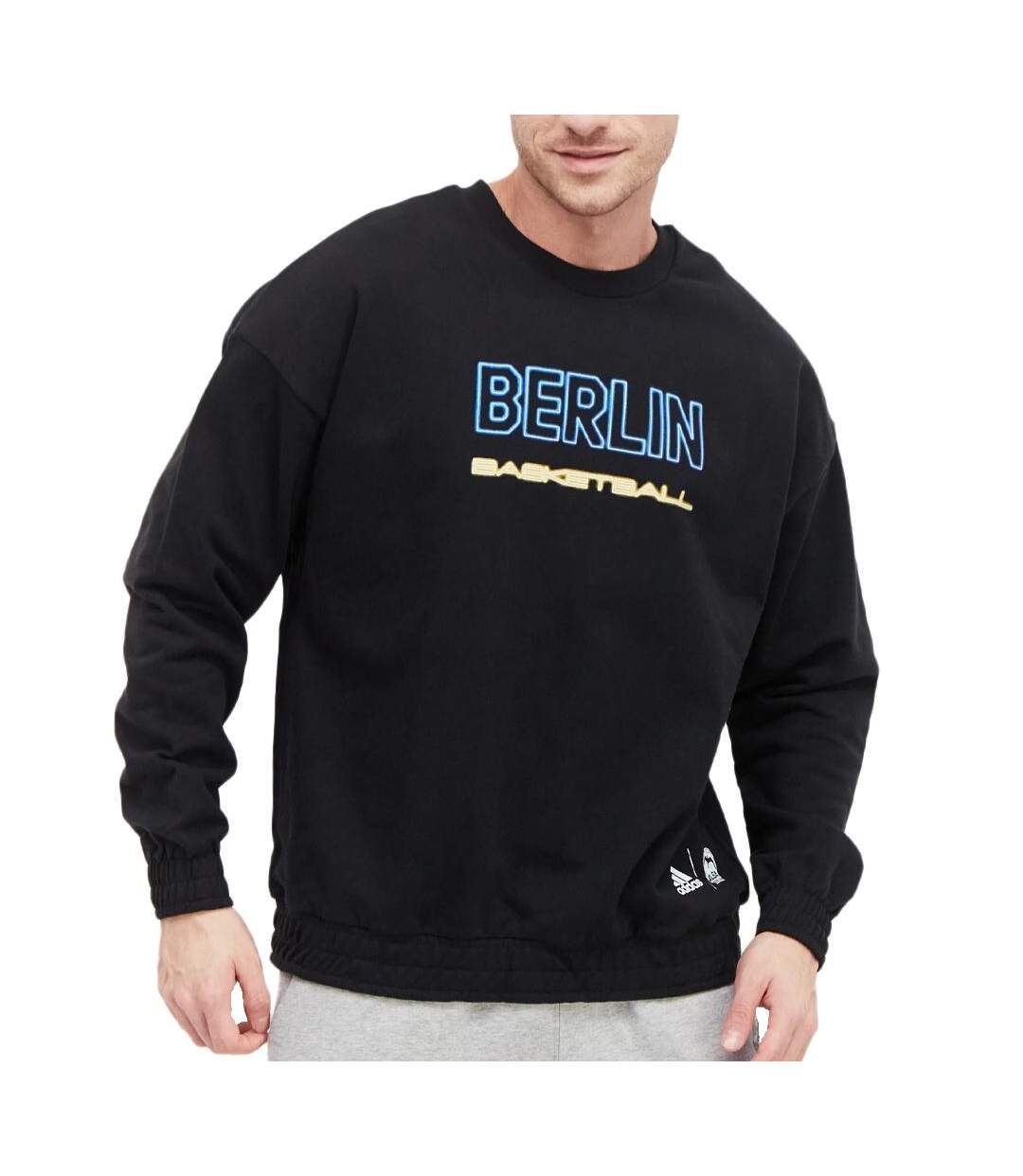 Sweat Noir Homme Adidas Berlin - L