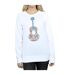 Disney Sweat-shirt à motif de guitare Coco Femmes/Dames (Blanc) - UTBI3540-3
