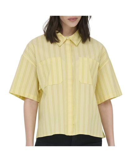 Chemise jaune femme jdy mio