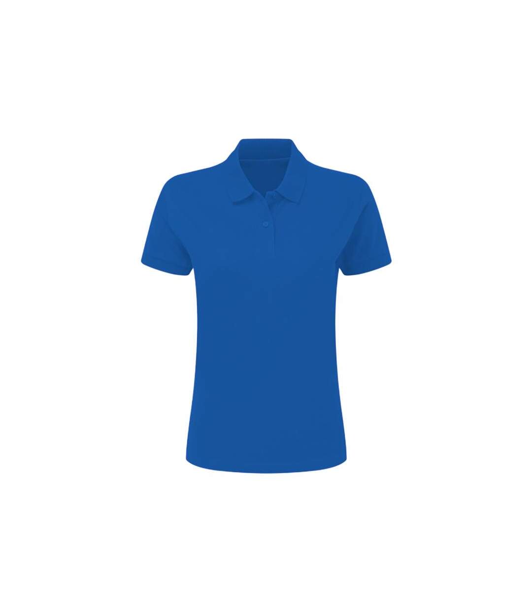Polo À Manches Courtes  Pour Femme Bleu Royal SG-2