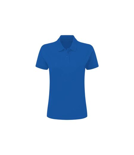 Polo À Manches Courtes  Pour Femme Bleu Royal SG