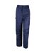 Mens Action Long Trousers Navy WORK-GUARD By Result-2