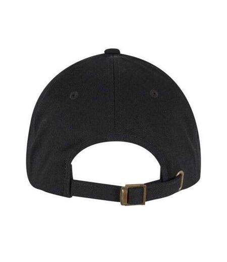 Classic Two Tone Low Profile Baseball Cap Black White Flexfit