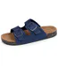 Isotoner Sandales femme semelle intérieure cuir patch talon confort everywear-1